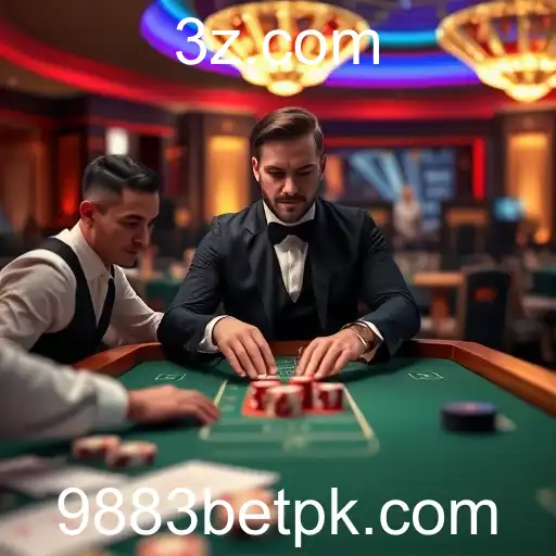 Cassino Ao Vivo no 9883BET: Uma Experiência Autêntica e Imersiva